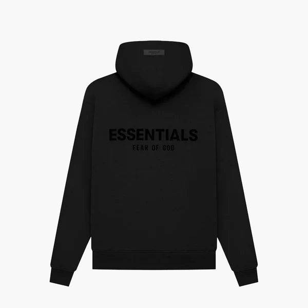 Essentials Fear Of God Hoodie Stretch Limo Noir